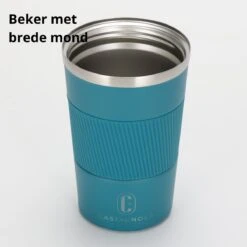 Castagnola Design RVS Koffiebeker To Go - Blauw - 380ml - Thermosbeker - Theebeker 18 Castagnola Design RVS Koffiebeker To Go - Blauw - 380ml - Thermosbeker - Theebeker -Woonkeuken Winkel 1200x1200 591