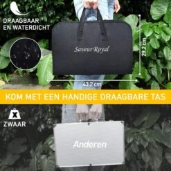 Saveur Royal® 35-delige Barbecue Gereedschapset In Roestvrij Staal - BBQ Grill Set Met Draagtas - Barbecuegerei-sets - Barbecue Accessoires Gereedschap - 35-delig 28 Saveur Royal® 35-delige Barbecue Gereedschapset In Roestvrij Staal - BBQ Grill Set Met Draagtas - Barbecuegerei-sets - Barbecue Accessoires Gereedschap - 35-delig -Woonkeuken Winkel 1200x1200 687