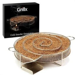 GrillX Cold Smoke Generator Met 1KG Appel Rookmot - 6 Liter - Smokerbox - RVS Rookbox - Rookgenerator - Koud Roken - BBQ Accesoires -Woonkeuken Winkel 1200x1200 693
