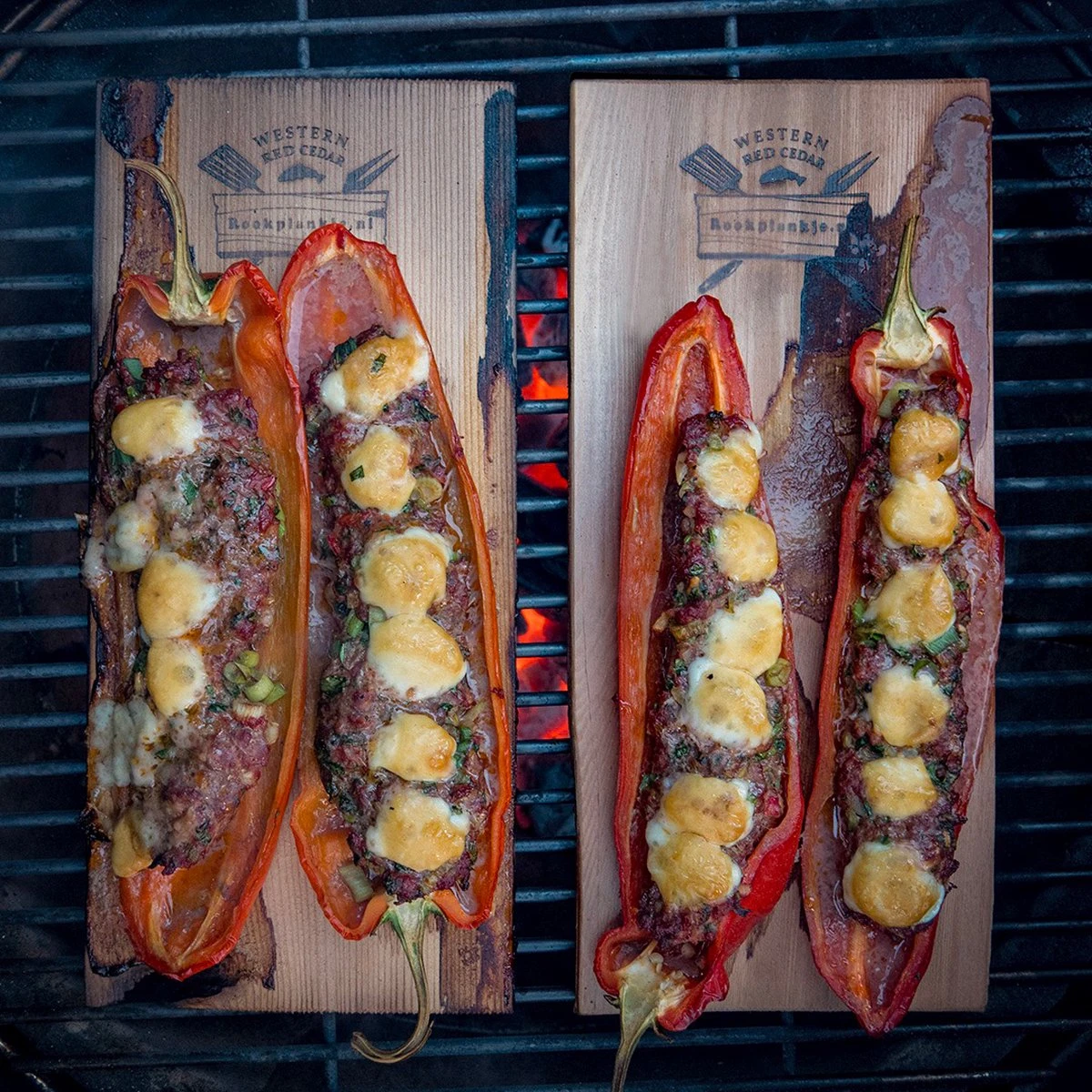 Merkloos Rookplank Western Red Cedar - 2 Stuks - BBQ - Rookhout 5 Merkloos Rookplank Western Red Cedar - 2 Stuks - BBQ - Rookhout - Afbeelding 3