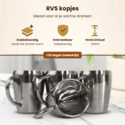 Lupine Beker RVS Dubbelwandig 200ml Lang Warm Set Van 2 Kopjes Mooie Set Bekers Van Roestvrij Staal 14 Lupine Beker RVS Dubbelwandig 200ml Lang Warm Set Van 2 Kopjes Mooie Set Bekers Van Roestvrij Staal -Woonkeuken Winkel 1200x1200 733