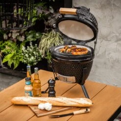 BluMill Kamado BBQ Egg - Kamado 13 Inch - Incl. Vlees Thermometer - Houtskoolbarbecues - Zwart - Ø 27cm 20 BluMill Kamado BBQ Egg - Kamado 13 Inch - Incl. Vlees Thermometer - Houtskoolbarbecues - Zwart - Ø 27cm -Woonkeuken Winkel 1200x1200 797