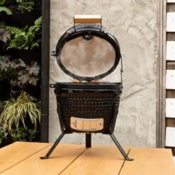 BluMill Kamado BBQ Egg - Kamado 13 Inch - Incl. Vlees Thermometer - Houtskoolbarbecues - Zwart - Ø 27cm 21 BluMill Kamado BBQ Egg - Kamado 13 Inch - Incl. Vlees Thermometer - Houtskoolbarbecues - Zwart - Ø 27cm -Woonkeuken Winkel 1200x1200 798