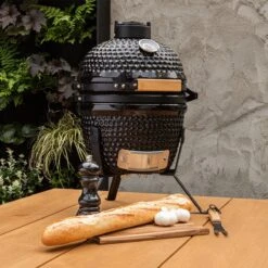 BluMill Kamado BBQ Egg - Kamado 13 Inch - Incl. Vlees Thermometer - Houtskoolbarbecues - Zwart - Ø 27cm 29 BluMill Kamado BBQ Egg - Kamado 13 Inch - Incl. Vlees Thermometer - Houtskoolbarbecues - Zwart - Ø 27cm -Woonkeuken Winkel 1200x1200 803