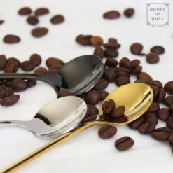 House Of Husk® Theelepels Set - Theelepeltjes - Koffielepels - Koffielepeltjes - RVS - 13cm - 12 Stuks - Zwart 17 House Of Husk® Theelepels Set - Theelepeltjes - Koffielepels - Koffielepeltjes - RVS - 13cm - 12 Stuks - Zwart -Woonkeuken Winkel 1200x1200 923