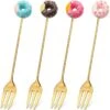Gebaksvorkjes Donut Set Van 4 Taartvorkjes - Goud 1 Gebaksvorkjes Donut Set Van 4 Taartvorkjes - Goud -Woonkeuken Winkel 1200x1200 924