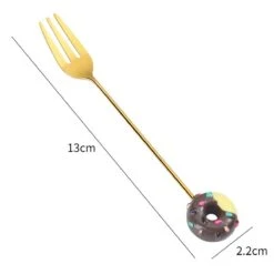 Gebaksvorkjes Donut Set Van 4 Taartvorkjes - Goud 9 Gebaksvorkjes Donut Set Van 4 Taartvorkjes - Goud -Woonkeuken Winkel 1200x1200 925