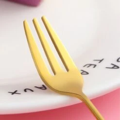 Gebaksvorkjes Donut Set Van 4 Taartvorkjes - Goud 10 Gebaksvorkjes Donut Set Van 4 Taartvorkjes - Goud -Woonkeuken Winkel 1200x1200 926