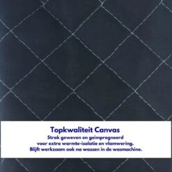Gohh 2 Canvas Ovenhandschoenen Ovenwanten Zwart - 33 Cm (tot 300 Graden) -Woonkeuken Winkel 1200x1200 980