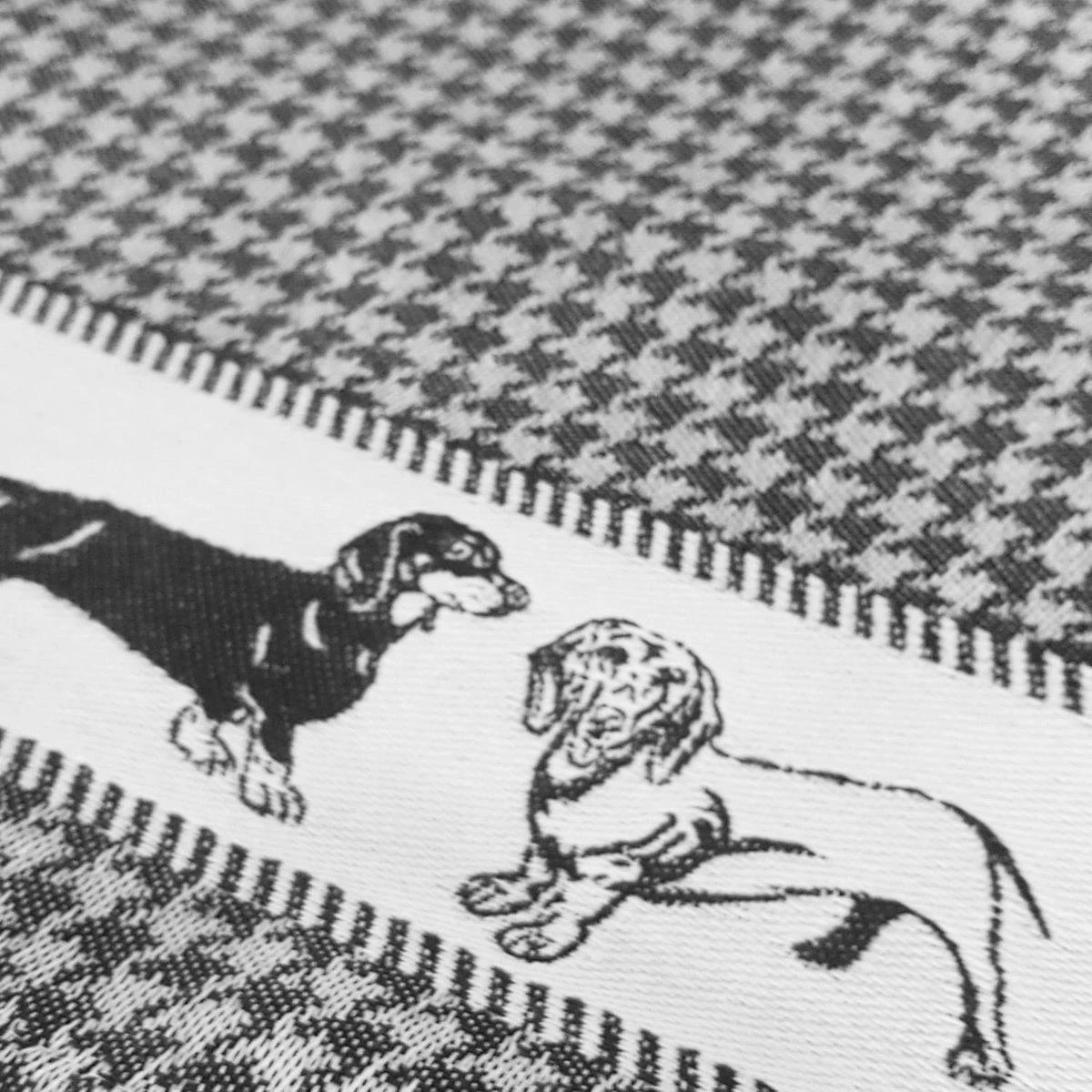 DDDDD Saar - 2x Theedoek & 2x Keukendoek - Black 4 DDDDD Saar - 2x Theedoek & 2x Keukendoek - Black - Afbeelding 2