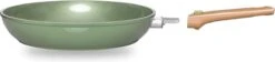 Just Vegan Koekenpan ECO Met Afneembaar Handvat 20 Cm Aluminium Groen -Woonkeuken Winkel 1200x273