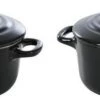 BK Bourgogne Cocotte Ø 10 Cm - 2 Stuks - Zwart - Oven 2 BK Bourgogne Cocotte Ø 10 Cm - 2 Stuks - Zwart - Oven -Woonkeuken Winkel 1200x388