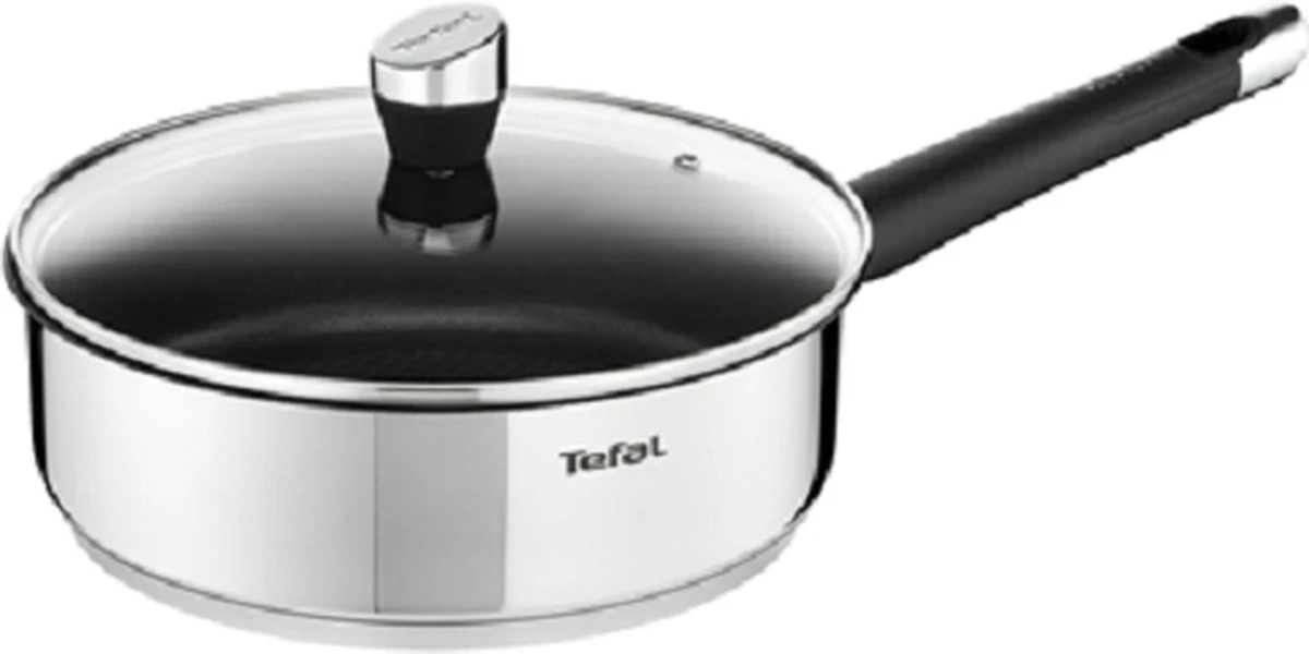 TEFAL EMOTION HAPJESPAN MET GLAZEN DEKSEL - 26 CM 3 TEFAL EMOTION HAPJESPAN MET GLAZEN DEKSEL - 26 CM