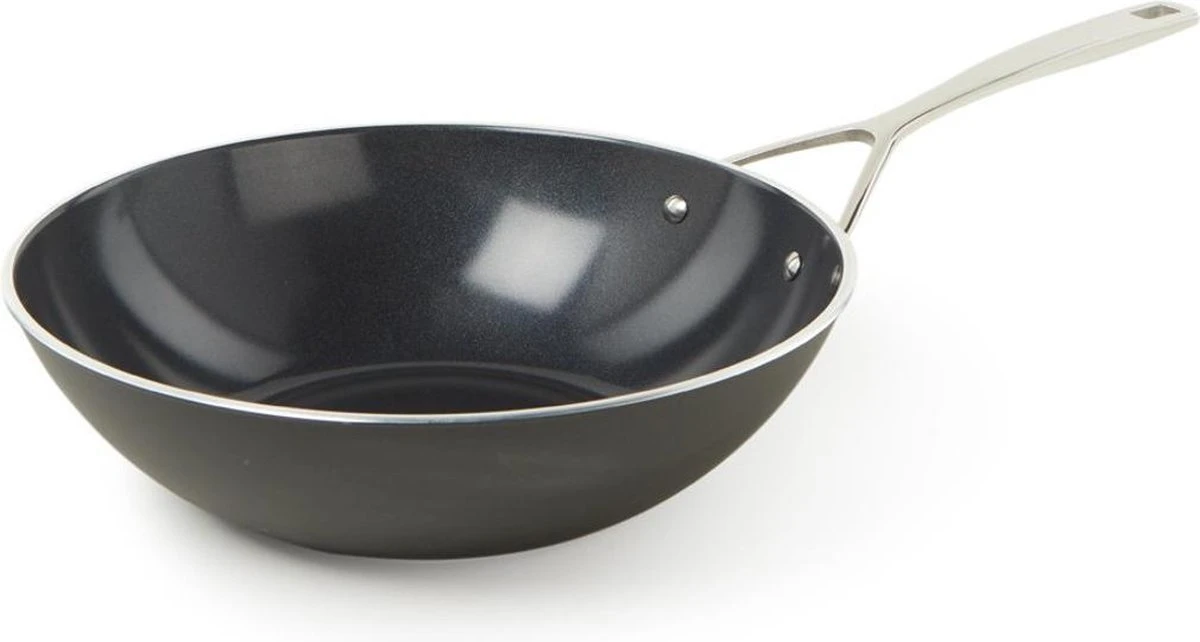 Demeyere Alu Pro Ceraforce Wok - 30 Cm 4 Demeyere Alu Pro Ceraforce Wok - 30 Cm - Afbeelding 2
