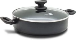Greenpan Torino Keramische Hapjespan - 28 Cm - Met Glazen Deksel 35 Greenpan Torino Keramische Hapjespan - 28 Cm - Met Glazen Deksel -Woonkeuken Winkel 1200x645