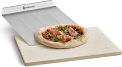 Burnhard Pizzasteen 38 X 30 X 1,5 Cm + Pizzaschep -Woonkeuken Winkel 1200x662