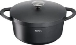 Tefal Trattoria Braadpan - Ø28 Cm - Inclusief Deksel -Woonkeuken Winkel 1200x719