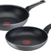 Tefal Easy Plus Pannenset - Koekenpan Ø 24 Cm + Wokpan Ø 28 Cm - Niet Geschikt Voor Inductie 1 Tefal Easy Plus Pannenset - Koekenpan Ø 24 Cm + Wokpan Ø 28 Cm - Niet Geschikt Voor Inductie -Woonkeuken Winkel 1200x735
