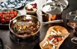 Koekenpan Ø26cm Met Deksel - Inductie - Koper - DUCQ -Woonkeuken Winkel 1200x770 1