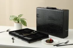 Swiss Pro+ Bestekset In Koffer-72 Delig-12 Persoons-Zwitsers Kwaliteit-Complete Set-100% Roestvrijstaal- Zwart -Woonkeuken Winkel 1200x799 90