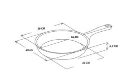 GreenPan Memphis Koekenpan 28cm - Zwart - Inductie - PFAS-vrij -Woonkeuken Winkel 1200x800 39