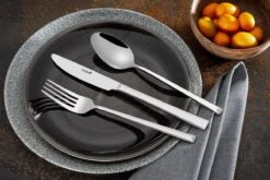 Sola Bestekset Luxor - Modern - 9 Persoons - 90 Delig - Zilverwit Edelstaal 18/10 - RVS - Zilver -Woonkeuken Winkel 1200x801 14