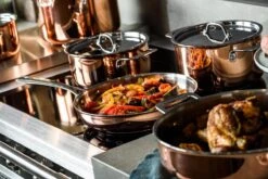 Koekenpan Ø26cm Met Deksel - Inductie - Koper - DUCQ -Woonkeuken Winkel 1200x801 2