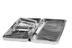 United Entertainment - Opvouwbare Houtskoolbarbecue - RVS - Met Koffer En Draagtas 19 United Entertainment - Opvouwbare Houtskoolbarbecue - RVS - Met Koffer En Draagtas -Woonkeuken Winkel 1200x804 3