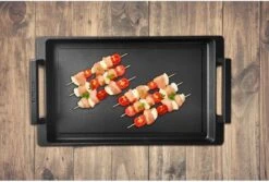 Eurolux Teppanyaki Plaat Met Grepen - 41 X 24 X 2.5 Cm - Zwart - Aluminium - Geschikt Voor Alle Warmtebronnen 16 Eurolux Teppanyaki Plaat Met Grepen - 41 X 24 X 2.5 Cm - Zwart - Aluminium - Geschikt Voor Alle Warmtebronnen -Woonkeuken Winkel 1200x809 1