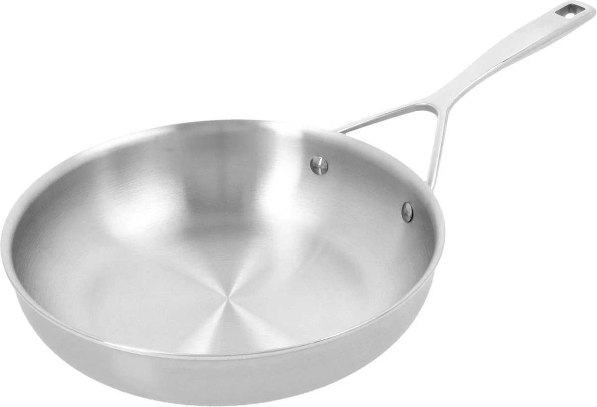 Demeyere Essential 5 RVS Koekenpan – Koekenpan Inductie - 24 Cm – PTFE-vrij 3 Demeyere Essential 5 RVS Koekenpan – Koekenpan Inductie - 24 Cm – PTFE-vrij