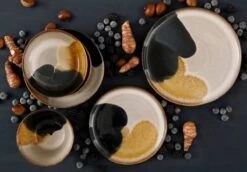 Palmer Serviesset Aquarel Stoneware 6-persoons 24-delig Beige Blauw 11 Palmer Serviesset Aquarel Stoneware 6-persoons 24-delig Beige Blauw -Woonkeuken Winkel 1200x838 1