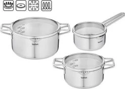 Tefal Nordica Pannenset 3 Delig - Steelpan Ø 16 Cm & Kookpan Ø 20 + Ø 24 Cm 41 Tefal Nordica Pannenset 3 Delig - Steelpan Ø 16 Cm & Kookpan Ø 20 + Ø 24 Cm -Woonkeuken Winkel 1200x853 3