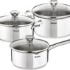 Tefal Duetto 3-delige Kookset - Steelpan Ø 16 Cm, Kookpan Ø 20/24 Cm -Woonkeuken Winkel 1200x879