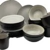 Serviesset 6 Personen - Evia Glacé - Lichgrijs / Zwart - 24-delig 1 Serviesset 6 Personen - Evia Glacé - Lichgrijs / Zwart - 24-delig -Woonkeuken Winkel 1200x880 2