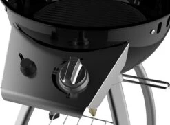 Accente Outdoor Gas BBQ - ø 45 Cm- Inclusief Grillplaat & Gasslang - Zwart -Woonkeuken Winkel 1200x883 1