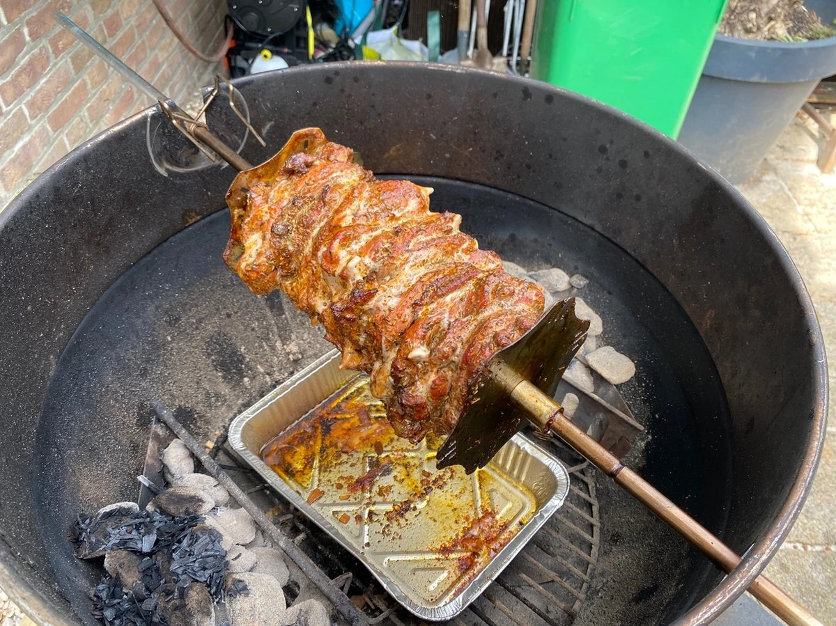 BBQ Rotisserie Kebab Spiezen Set (universele Set Geschikt Voor De Meeste Rotisseries / BBQ Spitten) 15 BBQ Rotisserie Kebab Spiezen Set (universele Set Geschikt Voor De Meeste Rotisseries / BBQ Spitten) - Afbeelding 13