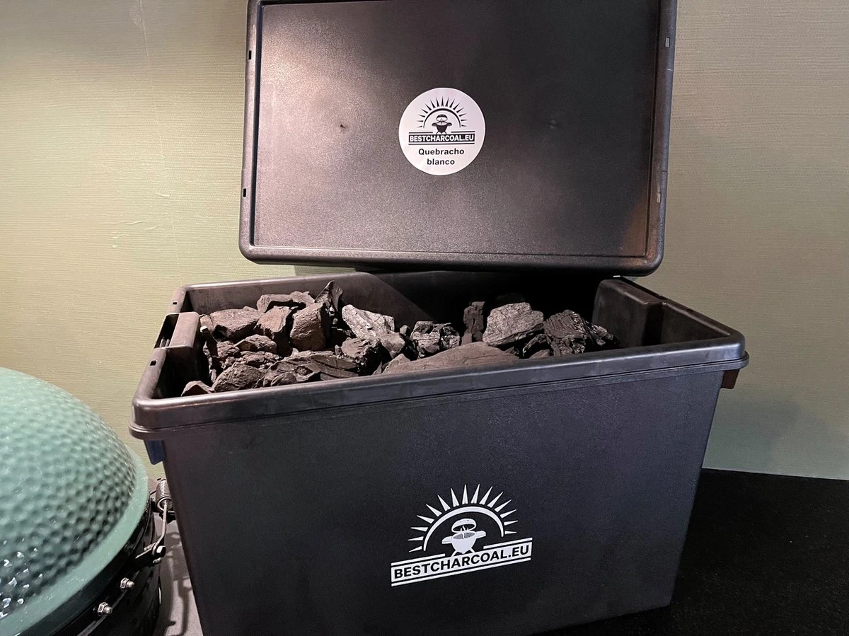 Best Charcoal Houtskool Bewaarbox Bestcharcoal 3 Best Charcoal Houtskool Bewaarbox Bestcharcoal - Afbeelding 2