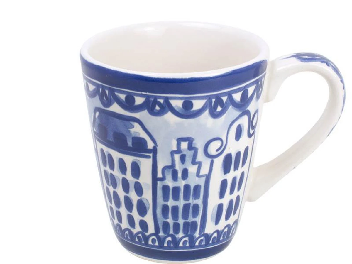 Blond Amsterdam Delfts Blond Mok - Molen - Aardewerk 9 Blond Amsterdam Delfts Blond Mok - Molen - Aardewerk - Afbeelding 7