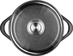 Smile 10-Delige Pannenset - Anti Aanbaklaag - Vaatwasser Bestendig - Zwart - MGK-17 16 Smile 10-Delige Pannenset - Anti Aanbaklaag - Vaatwasser Bestendig - Zwart - MGK-17 -Woonkeuken Winkel 1200x919 1