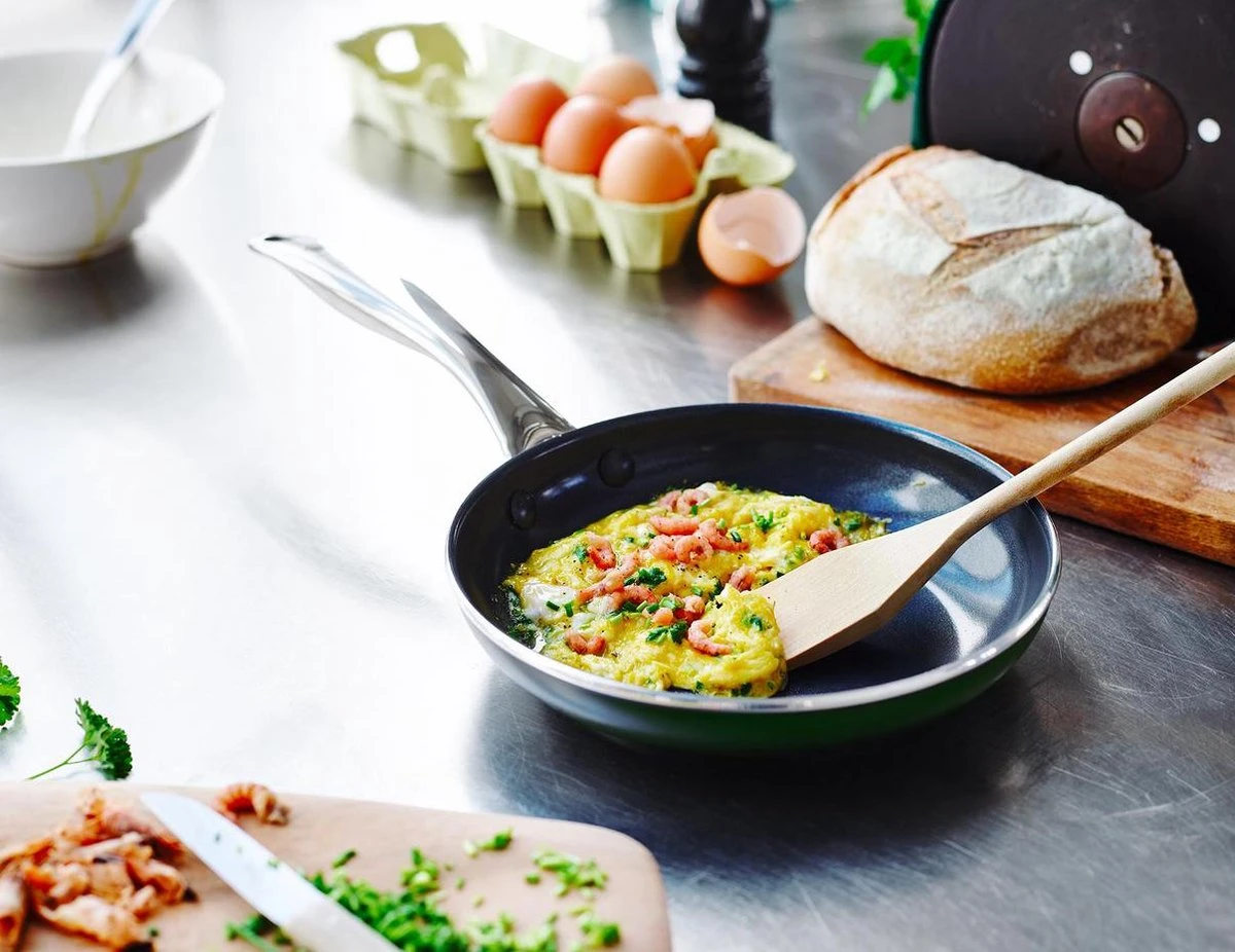 Dagelijkse Kost - Koekenpannenset 2-delig - ø20+28cm - Inductie - Anti-aanbak - PFAS-vrij 9 Dagelijkse Kost - Koekenpannenset 2-delig - ø20+28cm - Inductie - Anti-aanbak - PFAS-vrij - Afbeelding 7