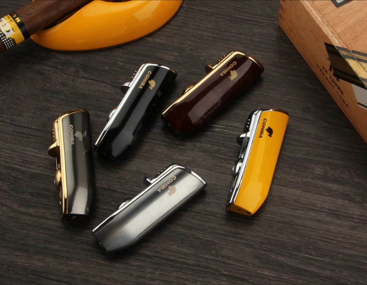 Cohiba® Sigarenaansteker - Sigarenboor - Sigaren - Sigaar - Cohiba Aansteker - Sigarenboor - Sigaren Accessoires - Sigarenknipper - Sigaar Aansteker - Cohiba - Incl. Luxe Geschenkdoos - Zwart 8 Cohiba® Sigarenaansteker - Sigarenboor - Sigaren - Sigaar - Cohiba Aansteker - Sigarenboor - Sigaren Accessoires - Sigarenknipper - Sigaar Aansteker - Cohiba - Incl. Luxe Geschenkdoos - Zwart - Afbeelding 6