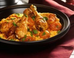 Cosy & Trendy Tajine Zwart / Oranje - Gietijzeren Schaal - Ø25cm - Geschikt Voor Inductie 9 Cosy & Trendy Tajine Zwart / Oranje - Gietijzeren Schaal - Ø25cm - Geschikt Voor Inductie -Woonkeuken Winkel 1200x944