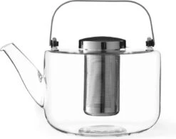 Viva Scandinavia Bjorn Theepot - Glas - Met Filter - 1,2 L - Transparant