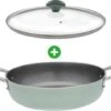 Primecook - Braadpan / Hapjespan Met Deksel - Ø 28 Cm - PFAS-vrij - Inductie - Ecoshield 2 Primecook - Braadpan / Hapjespan Met Deksel - Ø 28 Cm - PFAS-vrij - Inductie - Ecoshield -Woonkeuken Winkel 1200x953
