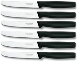 Victorinox Tafelmessen - 6-Delig - Zwart - Recht Heft 10 Victorinox Tafelmessen - 6-Delig - Zwart - Recht Heft -Woonkeuken Winkel 1200x953 4