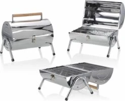 BBQ Collection Houtskoolbarbecue - Cilinder - Chroom 24 BBQ Collection Houtskoolbarbecue - Cilinder - Chroom -Woonkeuken Winkel 1200x972 4