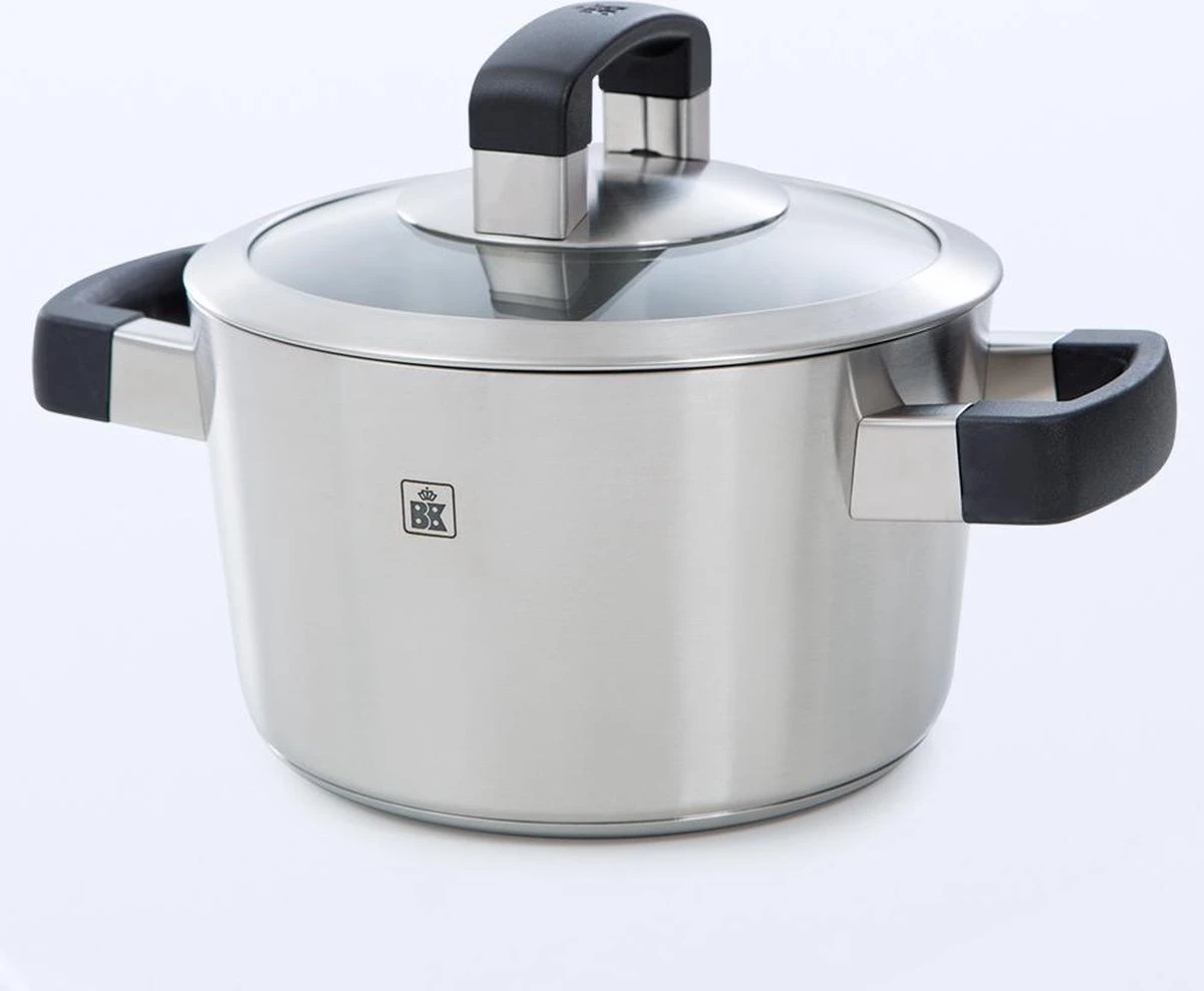 BK Conical Cool Glas Pannenset - 5-delig - Glazen Deksels - Geschikt Voor Alle Warmtebronnen 5 BK Conical Cool Glas Pannenset - 5-delig - Glazen Deksels - Geschikt Voor Alle Warmtebronnen - Afbeelding 3