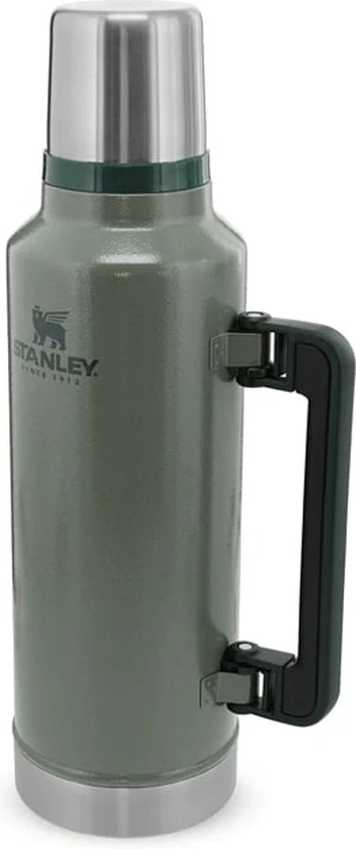 Stanley The Legendary Classic Bottle 1,40L - Thermosfles - Hammertone Green 8 Stanley The Legendary Classic Bottle 1,40L - Thermosfles - Hammertone Green - Afbeelding 7