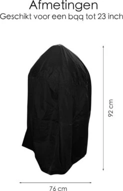 BBQ Beschermhoes - Voor Kamado - Universeel - Tot 23 Inch - Zwart 12 BBQ Beschermhoes - Voor Kamado - Universeel - Tot 23 Inch - Zwart -Woonkeuken Winkel 774x1200