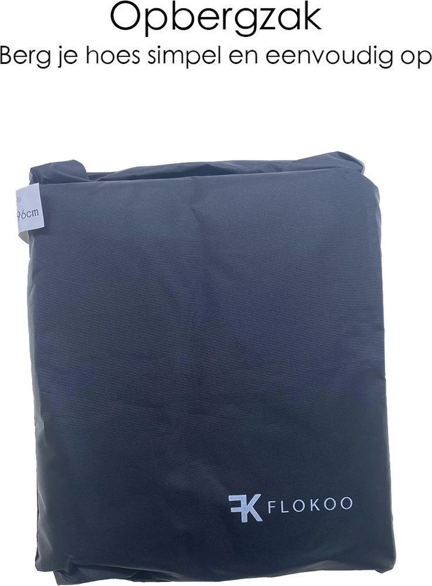 BBQ Beschermhoes - Voor Kamado - Universeel - Tot 23 Inch - Zwart 7 BBQ Beschermhoes - Voor Kamado - Universeel - Tot 23 Inch - Zwart - Afbeelding 5